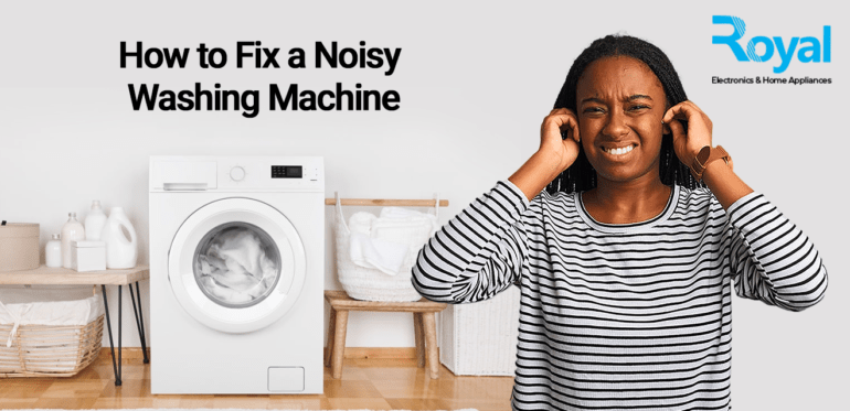 How to Fix a Noisy Washing Machine
