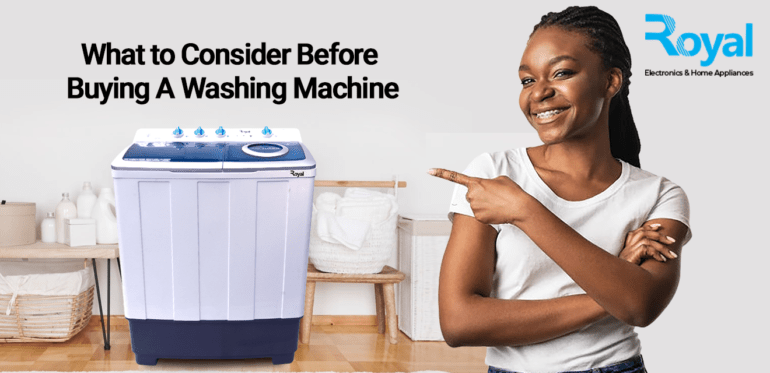 buying washing machine