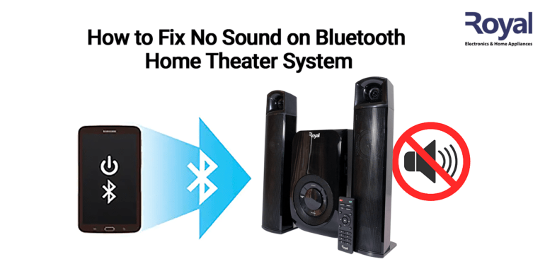 fix no sound on bluetooth home theater System: